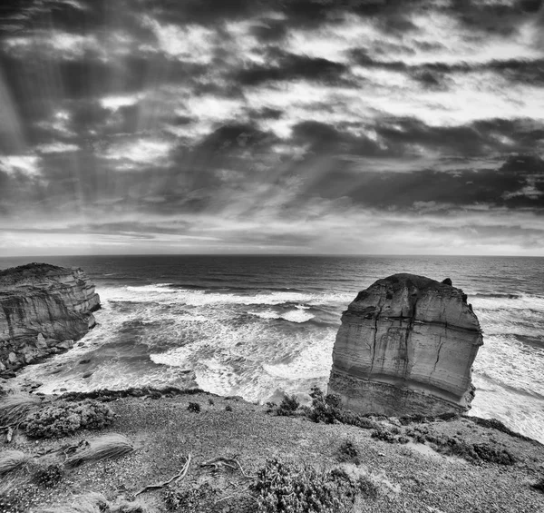 Les douze apôtres au crépuscule, Australie — Photo