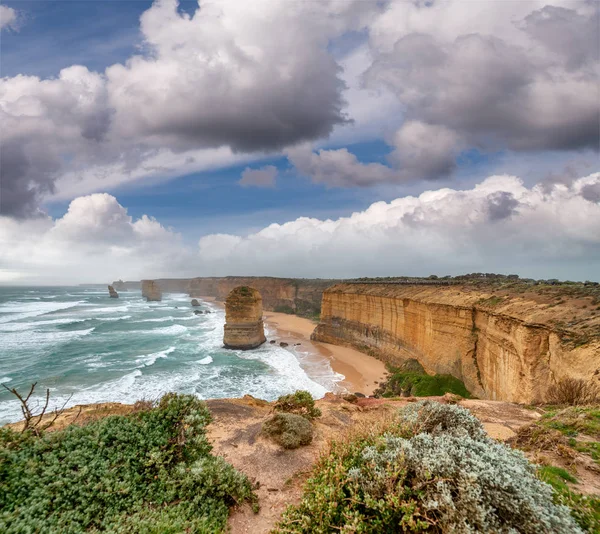 I dodici apostoli al crepuscolo, Australia — Foto Stock