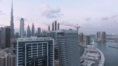 güzel Dubai şehir, BAE kentsel sahne görüntüleri