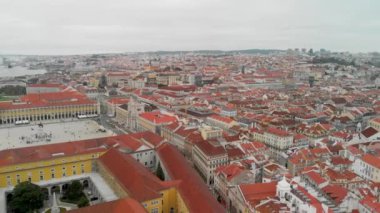 Lizbon silüetinin panoramik hava görüntüleri, Lizbon