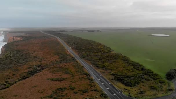 Imagens Tranquilas Bela Costa Rochosa Mar Conceito Férias Verão — Vídeo de Stock