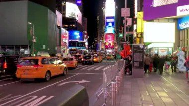 Times Square, New York City, ABD kentsel sahne görüntüleri