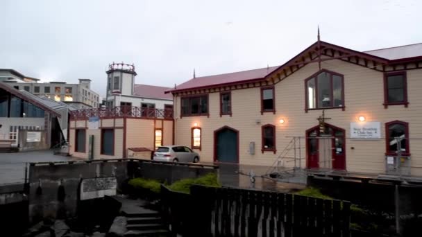 Séquences Panoramiques Belle Vieille Ville Wellington — Video