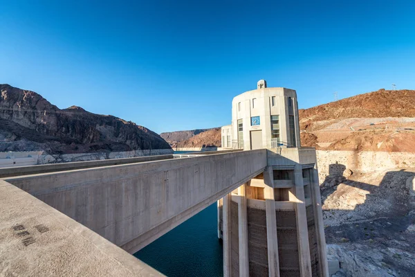 Presa Hoover, Estados Unidos. Central hidroeléctrica en la frontera de Ar —  Fotos de Stock