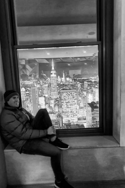 New York City - 7. Dezember 2018: Touristen genießen New York City ein — Stockfoto