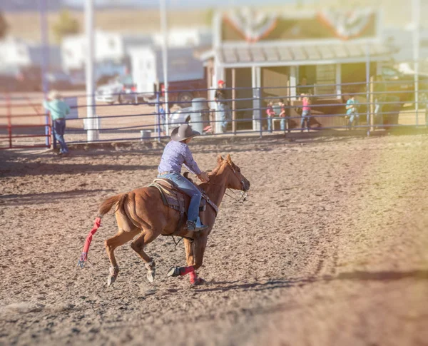 Rodeo scen i Utah, Usa — Stockfoto