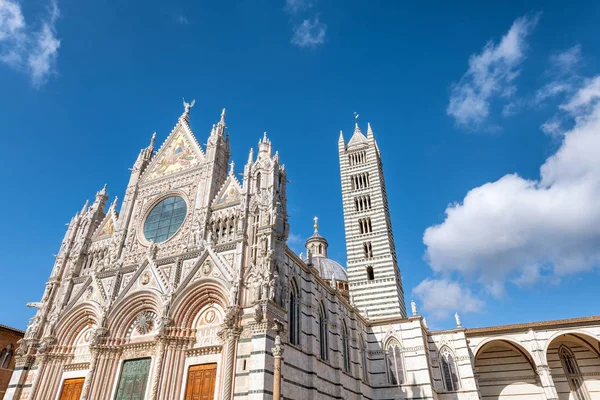 Siena, Toskana Katedrali. Duomo dış görünümü — Stok fotoğraf