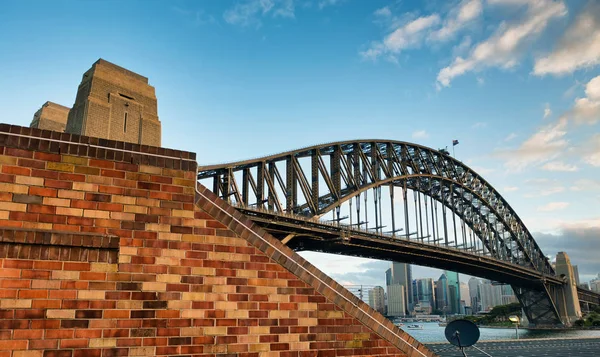 Sydney Harbor Bridge Symbol Města Austrálie — Stock fotografie