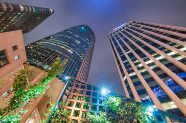 San Francisco, CA-6 Ağustos 2017: bina görünümü gece ı
