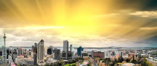 Auckland Stadtbild Luftaufnahme, Neuseeland — Stockfoto