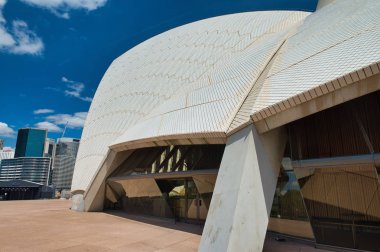 Sydney-Ekim 2015: Sydney Opera House panoramik görünümü bir