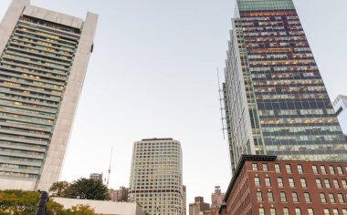 Güzel Boston silüeti