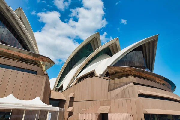 Sydney-październik 2015: panoramiczny widok na Sydney Opera House na — Zdjęcie stockowe