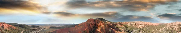 Vue aérienne panoramique du canyon Rouge, Utah — Photo