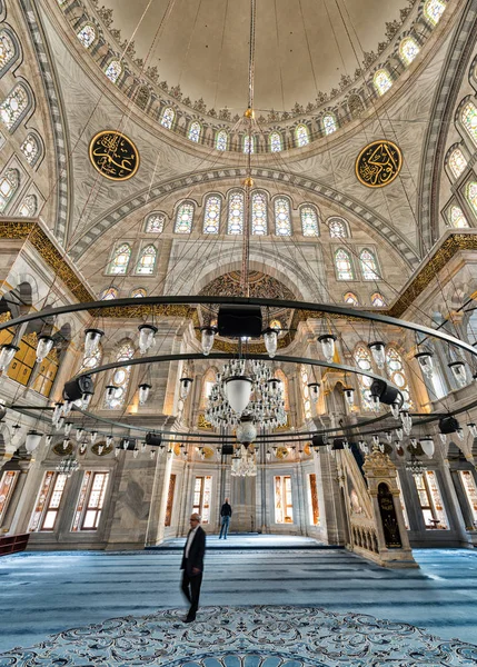 Innenraum der Moschee von Istanbul — Stockfoto