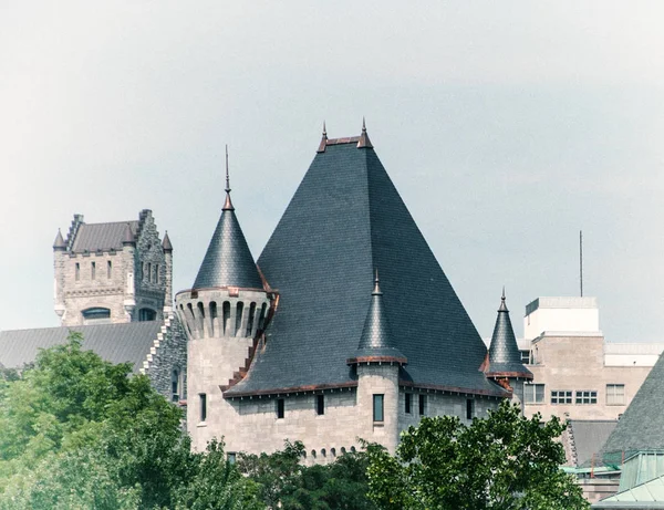 La maravillosa arquitectura medieval de Montreal, Quebec — Foto de Stock