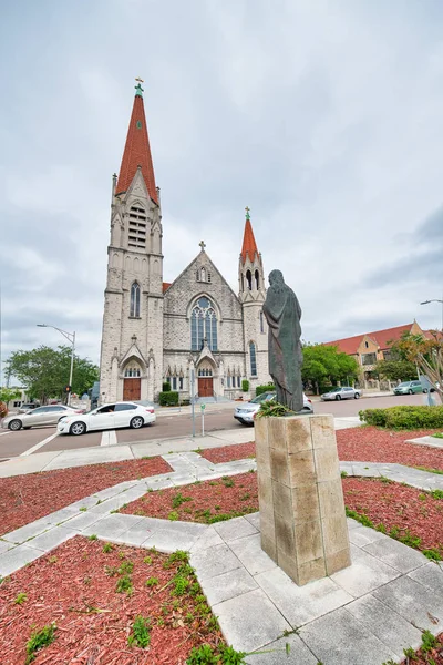 JACKSONVILLE, FL - 8 DE ABRIL DE 2018: Inmaculada Concepción Cathedra — Foto de Stock