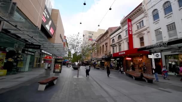 Αστική Σκηνή Βίντεο Της Όμορφης Πόλης — Αρχείο Βίντεο