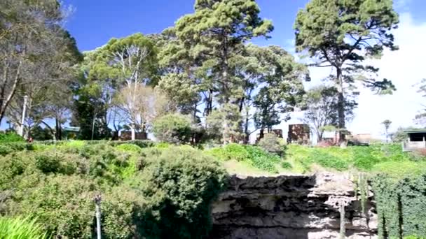 Imagens Cênicas Paisagem Tranquila Dia Ensolarado — Vídeo de Stock