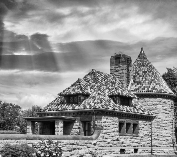 Schönes Landhaus — Stockfoto