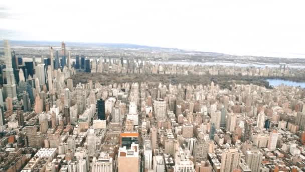 Scene Urbane Della Bellissima Città New York Stati Uniti — Video Stock