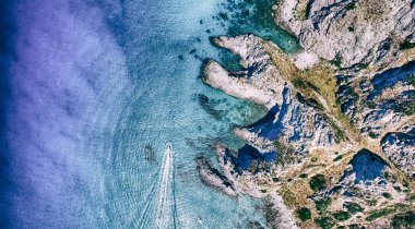Capo Vaticano kıyı şeridi, Calabria - İtalya