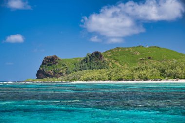 Mauritius düz ada, pilot Gabriel görünümü