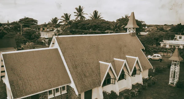 Chiesa Rossa di Cap Malheureux a Mauritius — Foto Stock