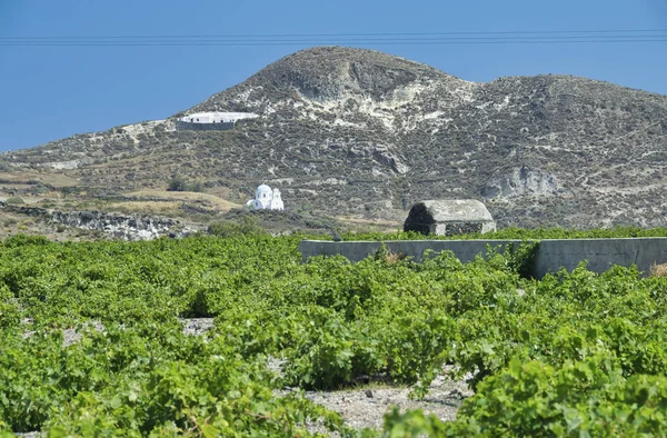 Santorini-Berge in Griechenland — Stockfoto