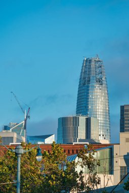 San Francisco modern binalar - Şehir silueti.