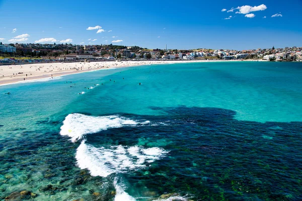 ボンダイビーチ海岸線,シドニー-オーストラリア — ストック写真