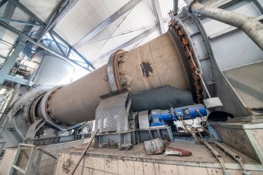 Atık madde yakma için kimyasal tesis döner motor