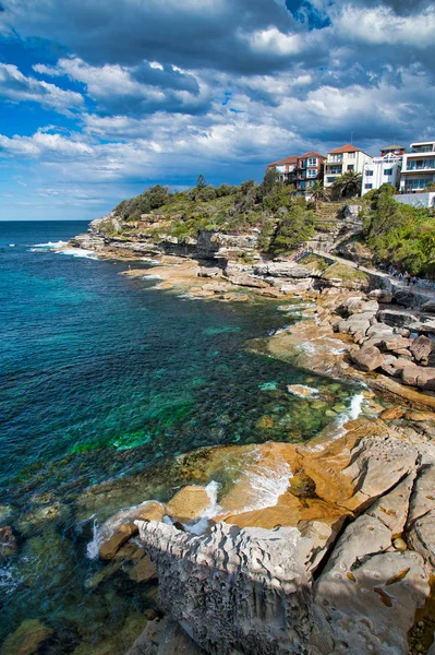 Belle côte de Bondi Beach, Sydney — Photo