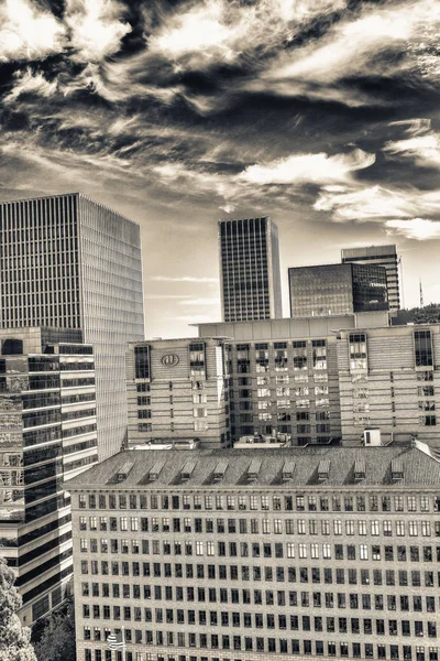 PORTLAND, OR - AUGUST 18, 2017: Buildings in Downtown. Portland — Stock Photo, Image