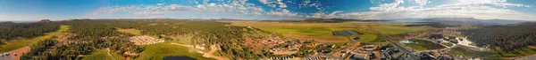 Bryce Canyon City vedere aeriană panoramică, Utah - Statele Unite ale Americii — Fotografie, imagine de stoc