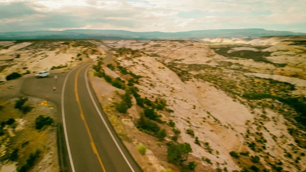 Vue aérienne sur l'Utah Scenic Byway 12 - Grand Escalier Escalante — Photo