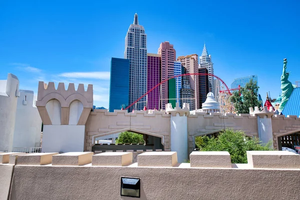 Las Vegas, NV-27 juni 2019: New York Hotel Casino. — Stockfoto