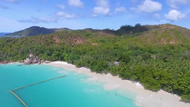 Szenische Aufnahmen Von Wunderschönem Welligem Meer — Stockvideo