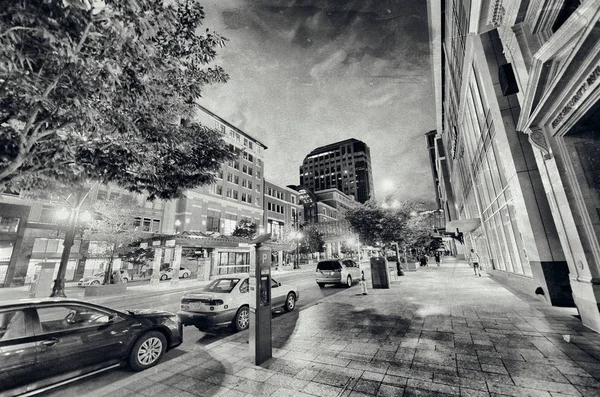 Salt Lake City, Ut - 13 Temmuz 2019: Niğde'de şehir sokakları — Stok fotoğraf