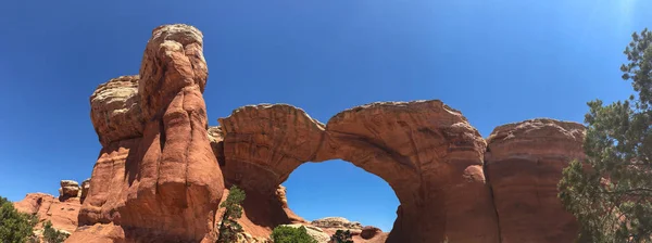 Arches National Park panoráma, Utah — Stock Fotó