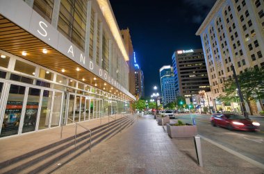 Salt Lake City, Ut - 14 Temmuz 2019: Şehir sokakları