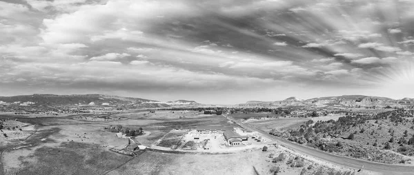 パノラマ空撮トーリー パインズ、ユタ州の — ストック写真