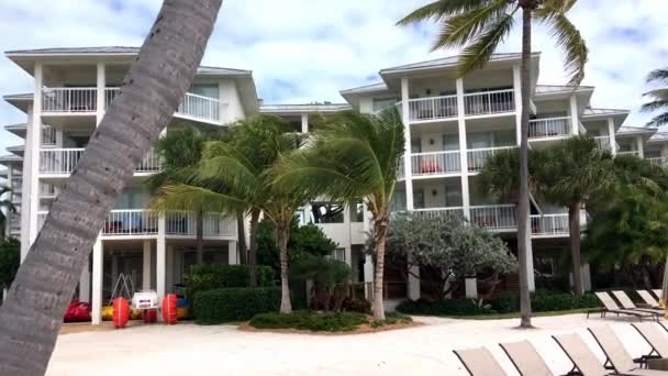 Imágenes Pequeño Hotel Playa Arena — Vídeo de stock