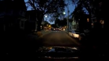 Charleston Caddesi Gece Trafiği Zaman aşımı görüntüsü