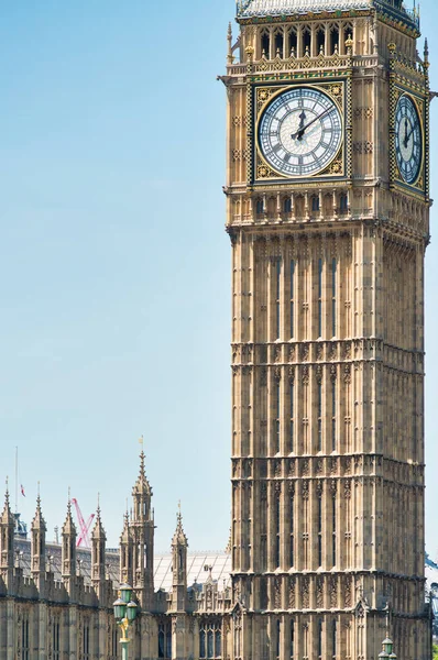 The Big Ben Tower w Londynie, Wielka Brytania — Zdjęcie stockowe