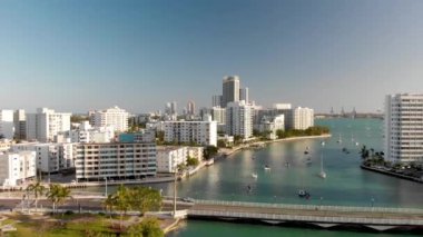 Gibbs Park, Miami 'nin hava görüntüleri.