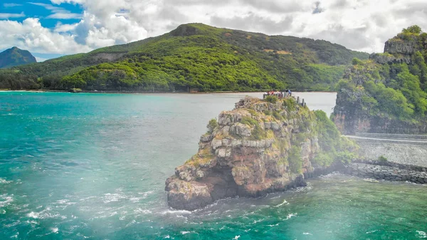 Mauritius Taki Popüler Araba Durdurma Noktası Kaptan Matthew Flinders Anıtı — Stok fotoğraf