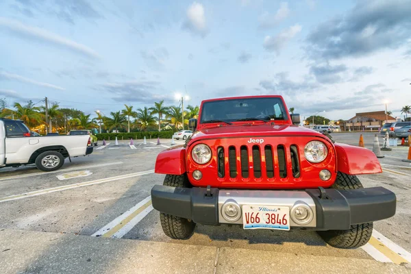 Fort Myers Florida Februaria 2016 Vehículos Aparcados Por Las Calles — Foto de Stock