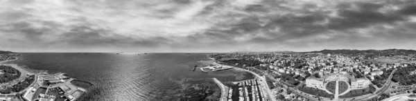 Prachtig Uitzicht Vanuit Lucht Livorno Lungomare Beroemde Stad Van Toscane — Stockfoto