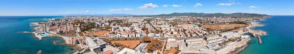 Superbe Vue Aérienne Livourne Lungomare Célèbre Ville Toscane Côte Italienne — Photo